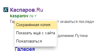 как зайти на сайт kasparov.ru