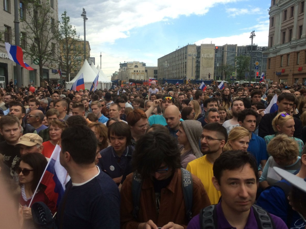 Митинг Навального в День России