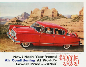 Автомобильный кондиционер Nash США 1954