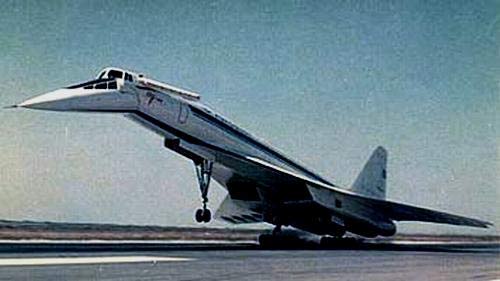 Ту-144, полу клон конкорда